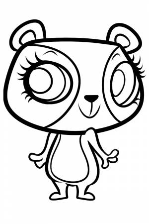 Раскраска Мой маленький зоопарк