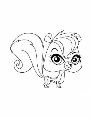 Раскраски Мой маленький зоомагазин  и  картинки LPS