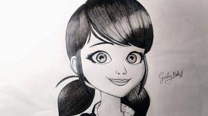 Как нарисовать маринетт