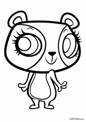 Раскраска Penny Ling