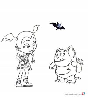 Coloring Pages Vampirina New Vampirina Coloring Pages Vampirina