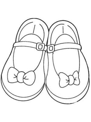 Раскраски Туфли