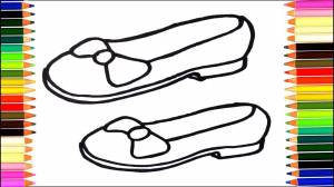Как нарисовать туфли