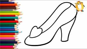 Как нарисовать обувь