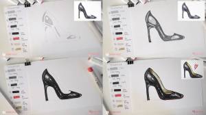 Как научиться рисовать туфли маркерами?