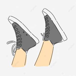 рисунок рисованная линия искусства простая обувь PNG , рисунок обуви, рука рисунок, туфли PNG картинки и пнг PSD рисунок для й загрузки