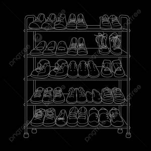 рисунок страница раскраски с изображением полки для обуви на белом фоне вектор PNG , рисунок крыла, рисунок обуви, рисунок кольца PNG картинки и пнг рисунок для й загрузки