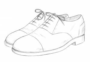Как рисовать обувь