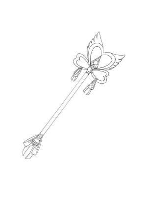 Раскраски Волшебная палочка