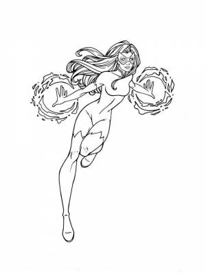 Раскраска Люди Икс   в формате