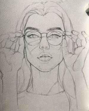 Рисунки человека сложные
