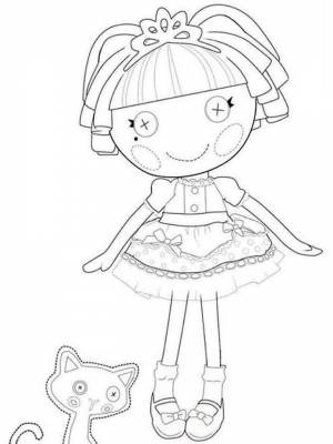 Раскраска lalalupsy