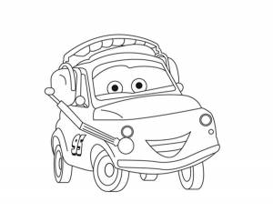 Раскраска Тачки