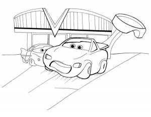 Раскраска Тачки