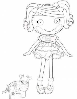 Раскраски Лалалупси  и  онлайн