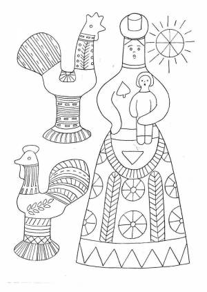 Раскраски Фмоновская барышня