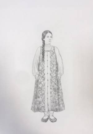 Картина «Крестьянка» 3303