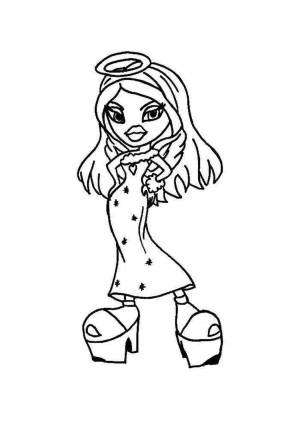 Раскраска братц