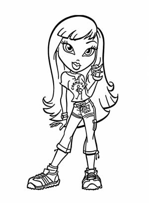 Раскраска Братц 32