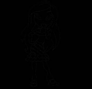 Раскраска Куклы Братц