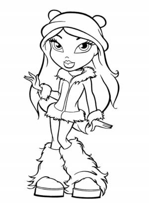 Раскраска братз