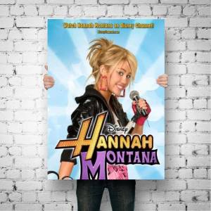 Постеры на холсте для ТВ-сериала Ханна Монтана, 24x36, декоративный художественный постер, настенное искусство, персонализированный подарок, современный декор для семейной спальни