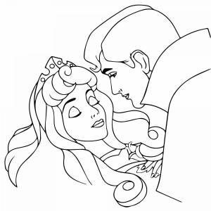 Раскраски Шарль перро спящая красавица