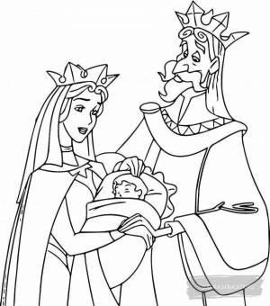 Раскраски Царевна спящая