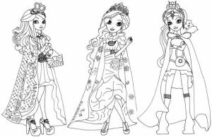 Free Printable Ever After High Coloring Pages