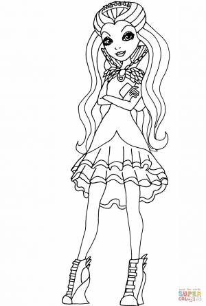 Раскраска Ever After High