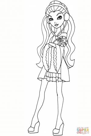 Раскраска Ever After High