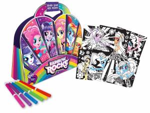 Набор бархатных постеров Equestria girls