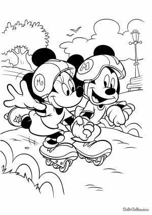 DataLife Engine > Версия для печати > Раскраска мики маус