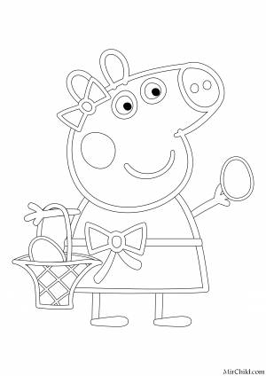 Микки раскраска