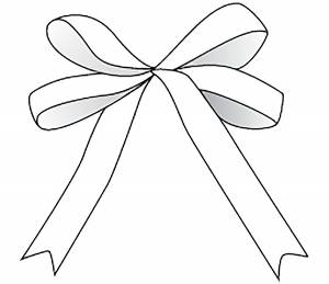 Раскраска Бантик