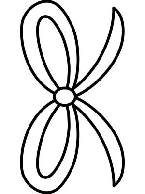 Раскраски Бантик