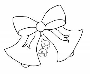 Новогодние банты трафареты