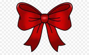 Бантик рисунок детский