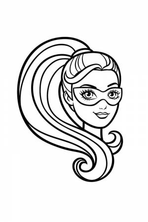 Раскраски Барби