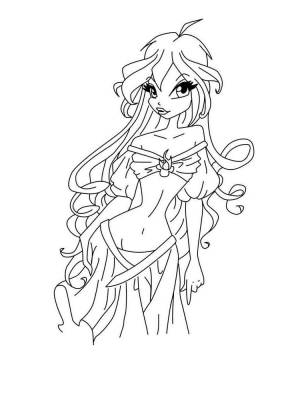 Раскраски Блум WinX