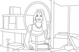 Раскраски Барби Фильм