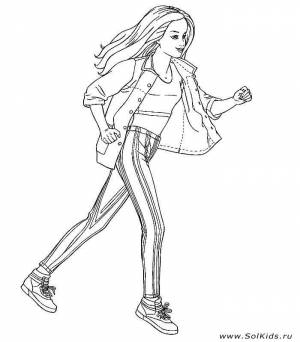 Раскраски Барби Принцесса