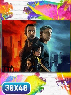 Картина по номерам на холсте фильмы райан гослинг