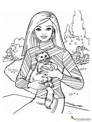 Барби » Как нарисовать поэтапно