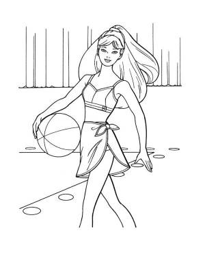 Раскраски Модница Барби