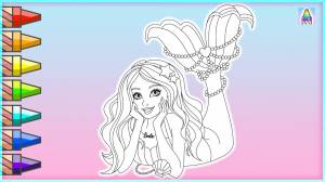 Как нарисовать БАРБИ