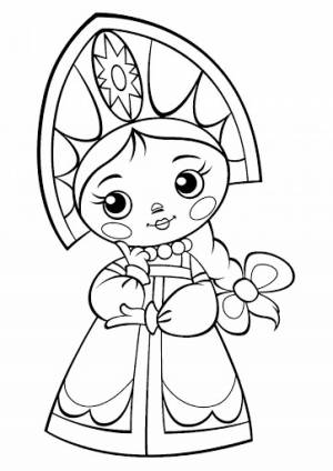 Раскраски Васса Прекрасная