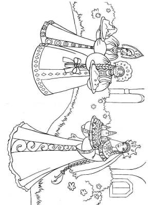 Раскраски Васса Прекрасная