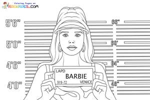 Раскраски Фильм Барби
