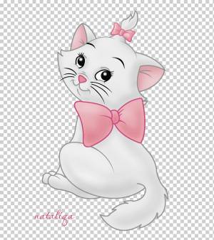 Мари Киттен Компания Уолта Диснея Рисование кота, котенок, белый, млекопитающее, животные png